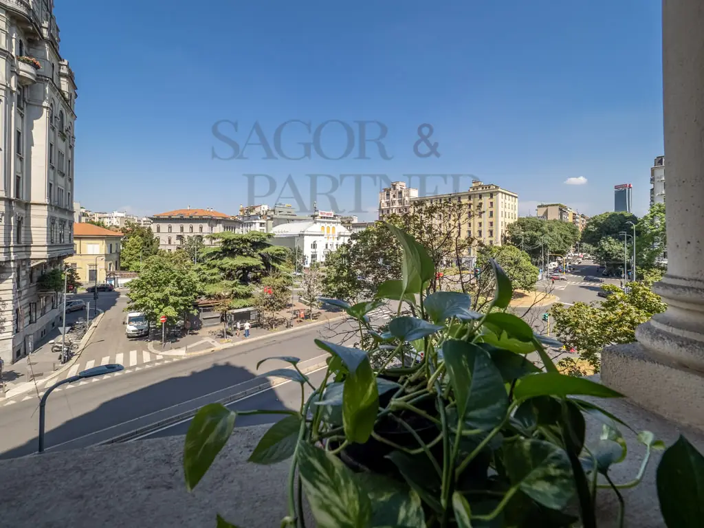 Dimora di lusso Milano Piazza Piemonte - Vista Piazza Piemonte