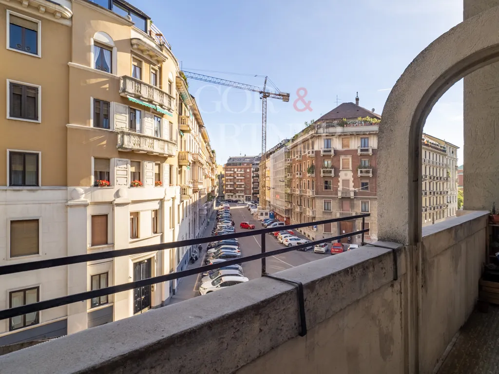 Trilocale Milano Piazza Piola 5 - vista Cameretta Matrimoniale