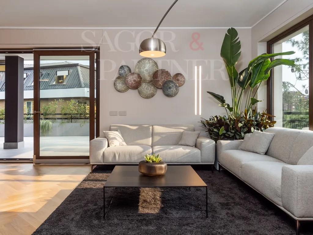 Attico San Siro Milano - Living Terrazzo